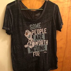 Frozen graphic shirt